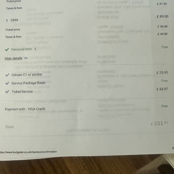 Budgetair Unreimbursed Car Rental Charge