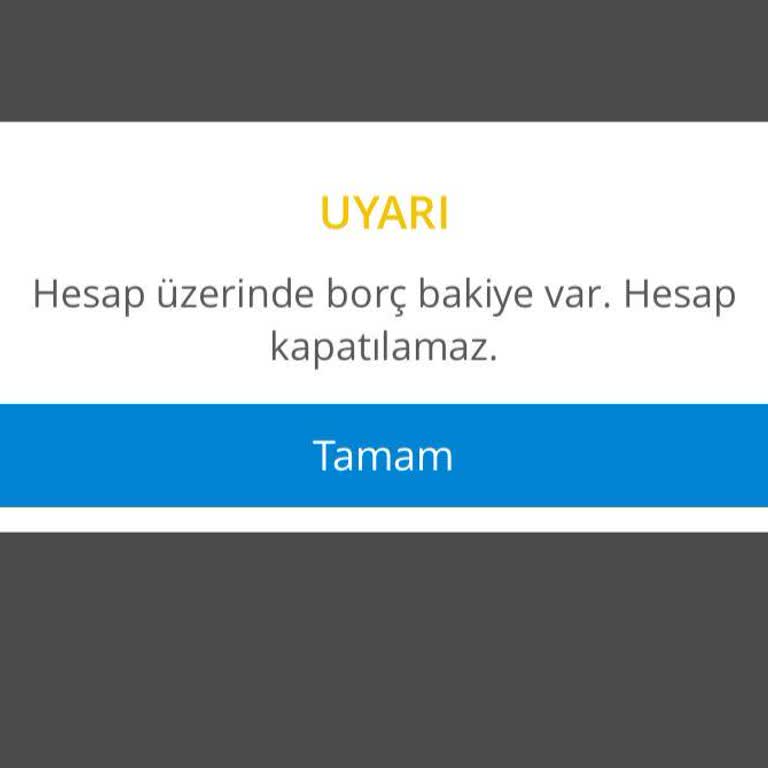 Denizbank'ın Hesap Kapatma İşleminde Sorun Var