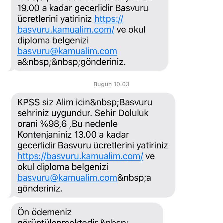 Memuratamalari.com Sitesi Şikayetinde Bulundum