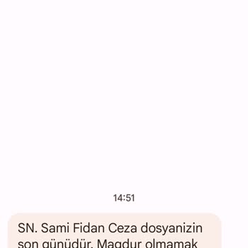 ERESTA (SMS) Cep Telefonuna Gelen Asılsız Ceza Dosyası Mesajı