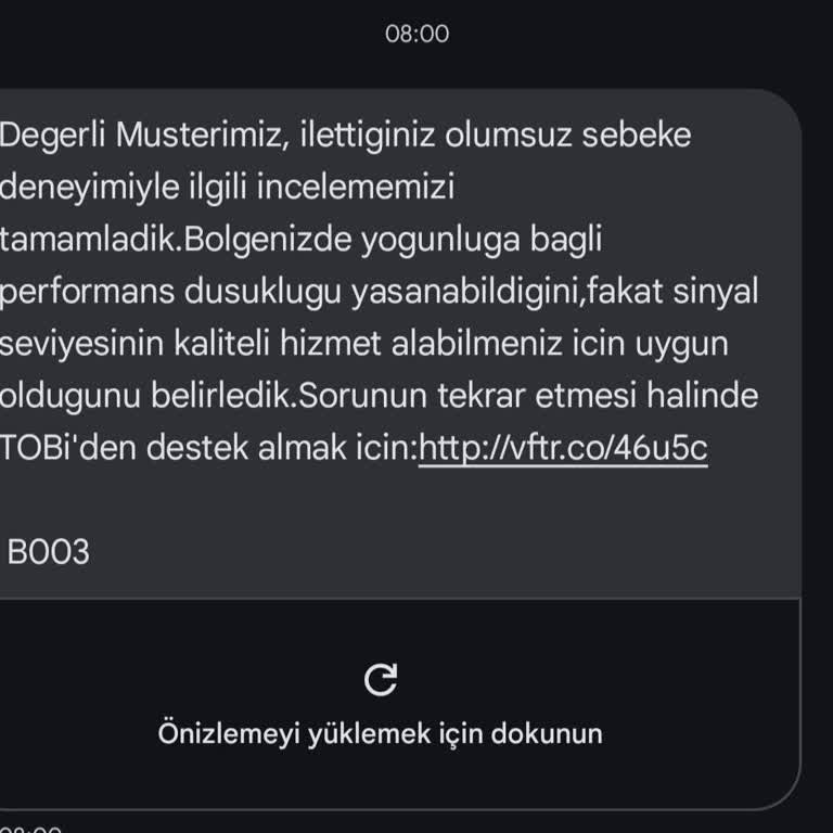 Vodafone Şebeke Sorunlarının Kanser Etmesi