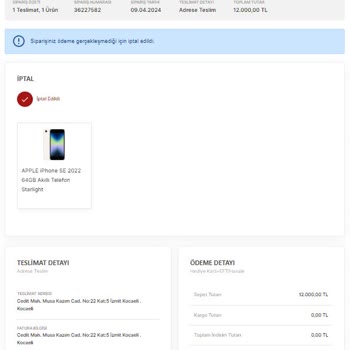Media Markt Para İadesi Sorunu
