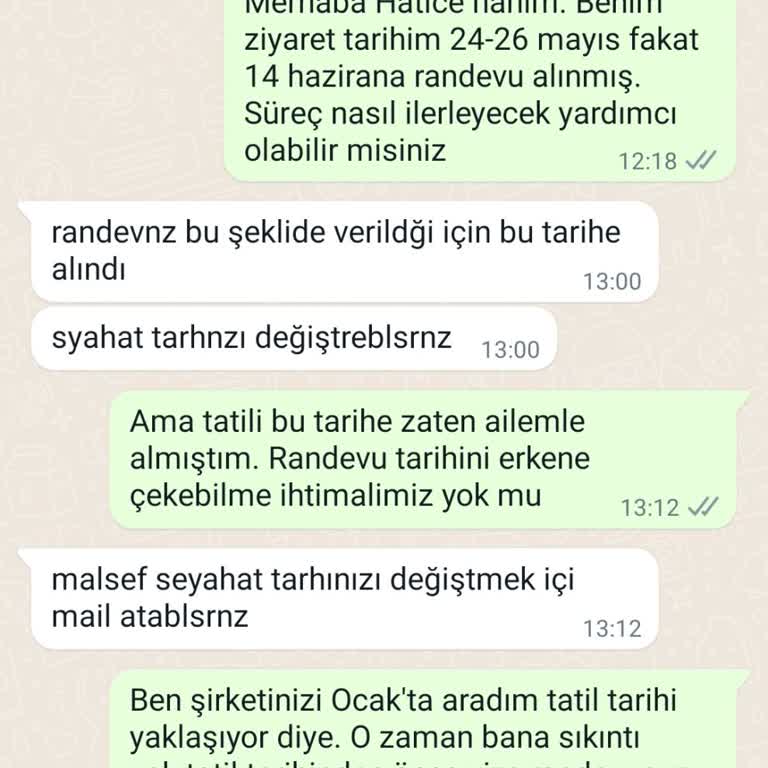 Feribotlines Tatil İçin Vize Danışmanlık Şirketi Le Yaşadığım Durum