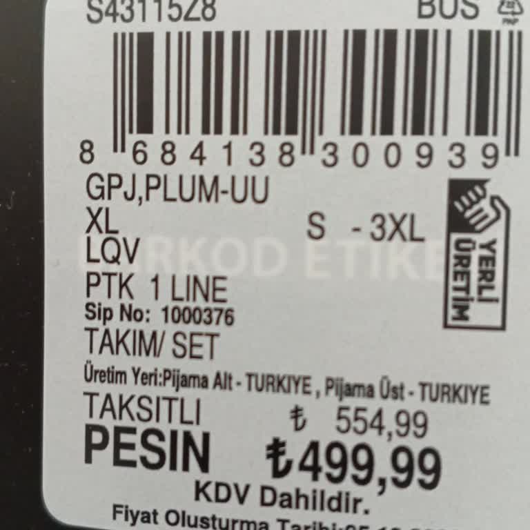 LC Waikiki Etiket Fiyat Farkı