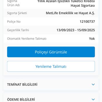 Denizbank Kredisi Sigorta Poliçesi Hakkında