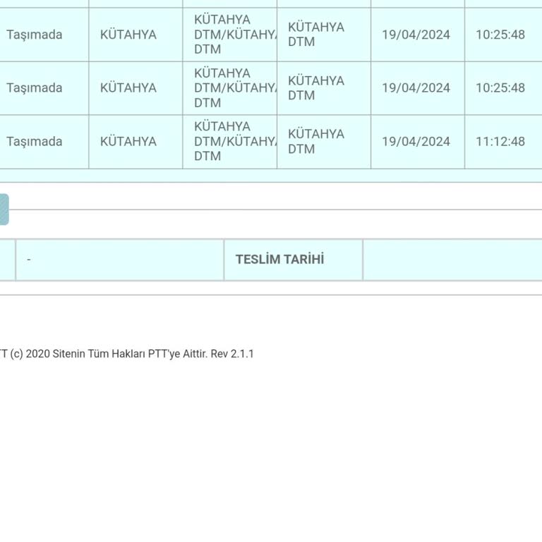 Kütahya PTT Şube İlgisizliği