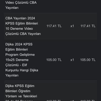 İndeks Kitap KPSS Kitaplarımın İçinde Bulunduğu Kargonun Gelmemesi.