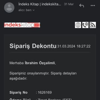 İndeks Kitap KPSS Kitaplarımın İçinde Bulunduğu Kargonun Gelmemesi.