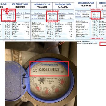 İSKİ Yine Sayaçları Gözleri Kapalı Okuyor.