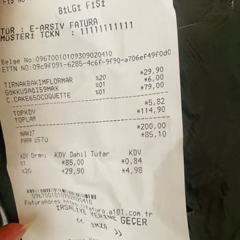 A101 İade, Değişim Yapmıyor!