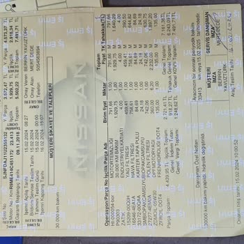 Nissan Qashqai Her Yol Motor Arıza Işığı Yanması