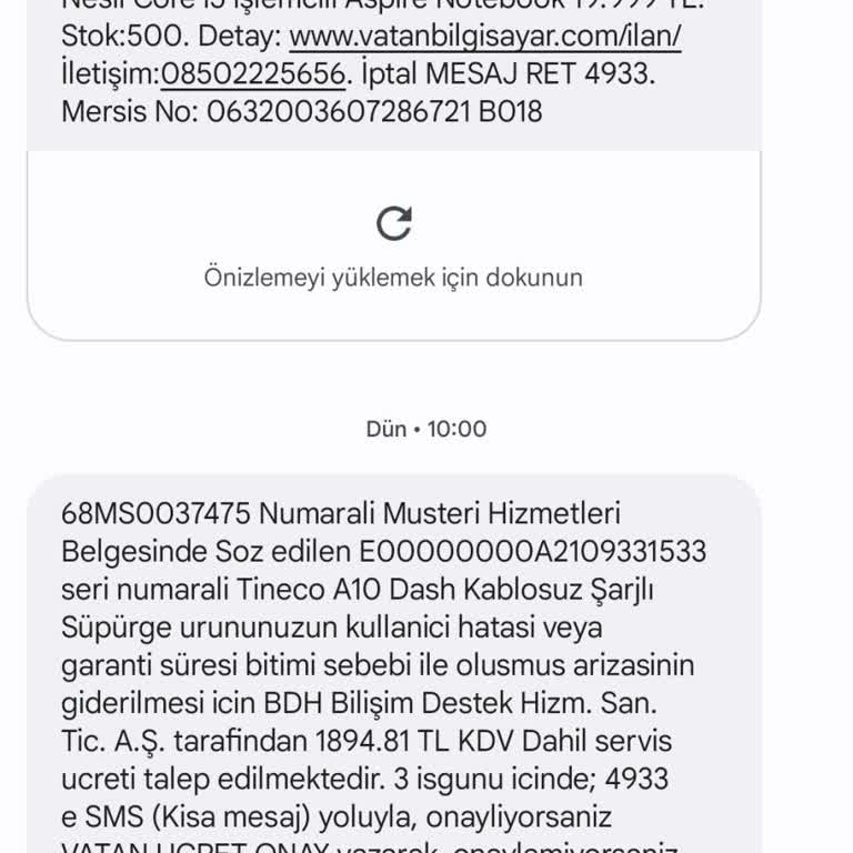 Tineco A10 Dash Kablosuz Dikey Süpürge