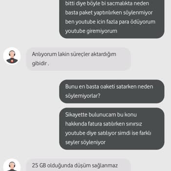 Vodafone Ultra Sınırsız Red'li 25 GB