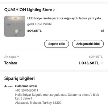 Aliexpress Adalet Arıyorum Kim Aldıysa Getirsin.