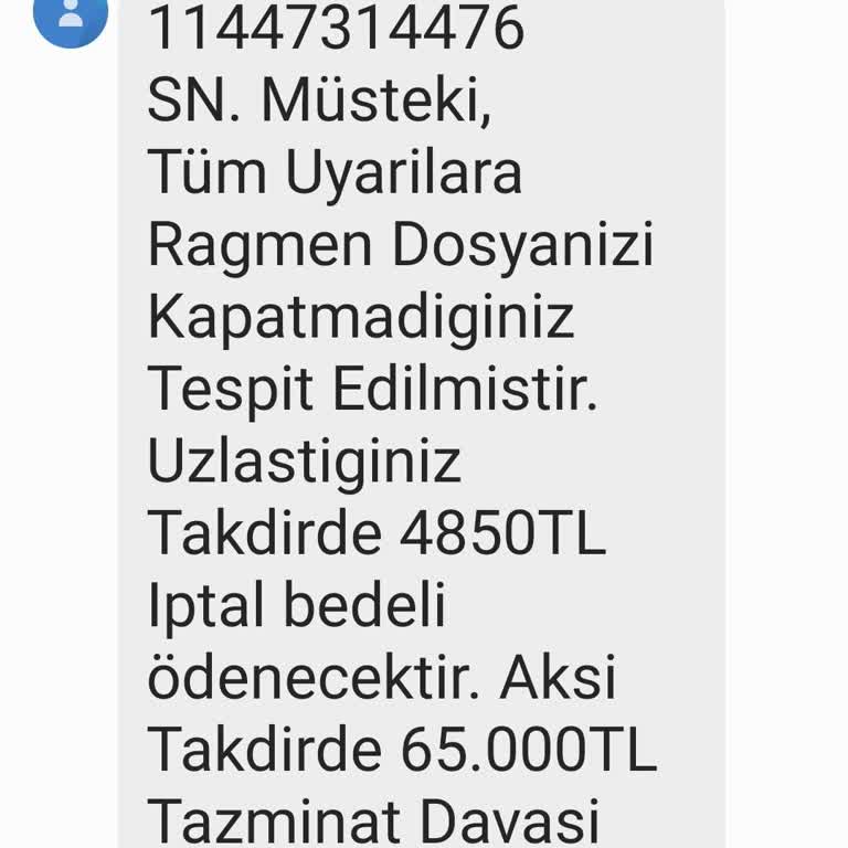 ERESTA (SMS) Eresta Diye SMS Atı İnan Mayın.
