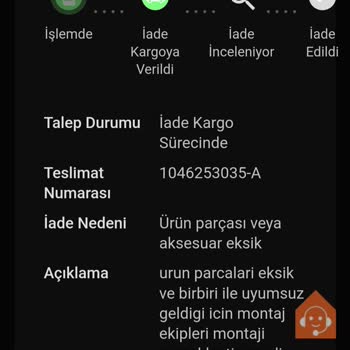 Ceva İade Kargo Ulaşmaması