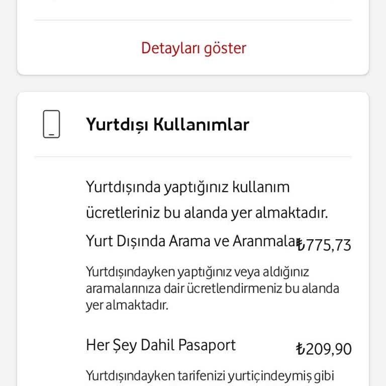Vodafone Yanlış Ülke Bağlantısı Ve Fatura Şoku