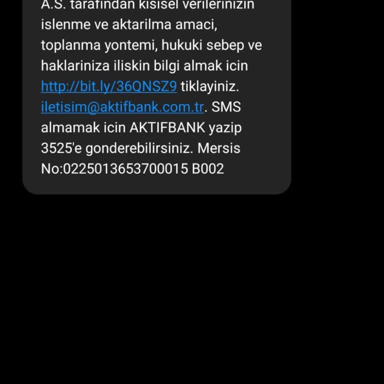 Aktif Bank PTT Yalanıyla Otomatik Krediye Onay Verilmesi