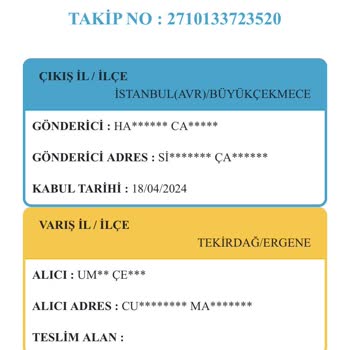 PTT Kargo Kargomu Evde Yoktunuz Diye Getirilmiyor Ama Gelen Kimse Yok