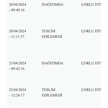PTT Kargo Kargomu Evde Yoktunuz Diye Getirilmiyor Ama Gelen Kimse Yok
