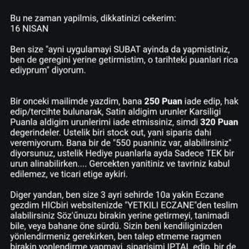 Naos Stars Naos Müşteri Hizmetleri Tarafından Yaşatılan Rahatsızlık Mağduriyet