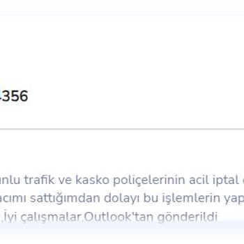 Anadolu Sigorta Bir Poliçeyi 1 Günde İptal Edemiyor
