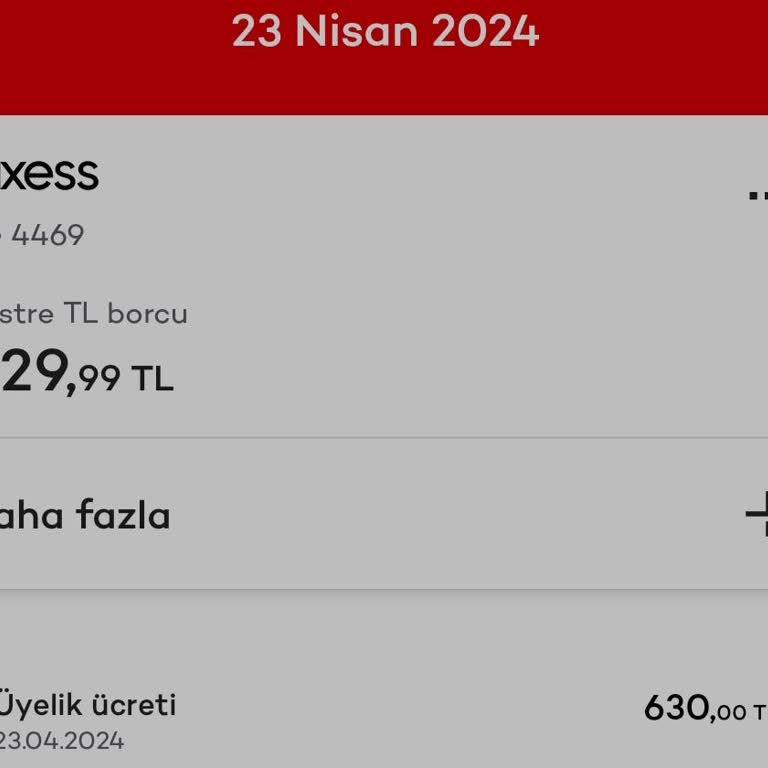 Akbank Axess Kredi Kartına Aidat Yansıttı Şikayetvar