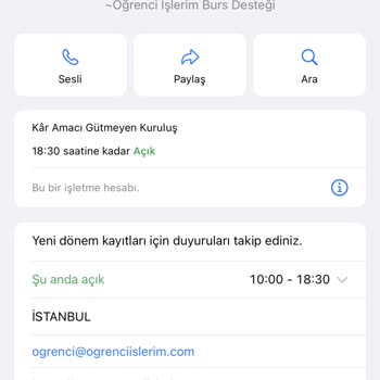 Burs Vaadiyle Dolandırıcılık Öğrenci İşlerim Burs