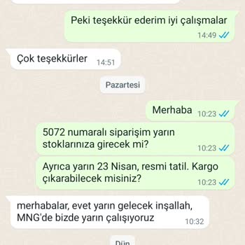 Ant Profiles Siparişimi Göndermiyor Ve İptal De Etmiyor.