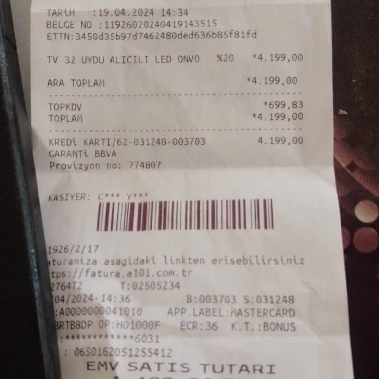 Onvo Marka TV Netflix Uyumlu Değildir