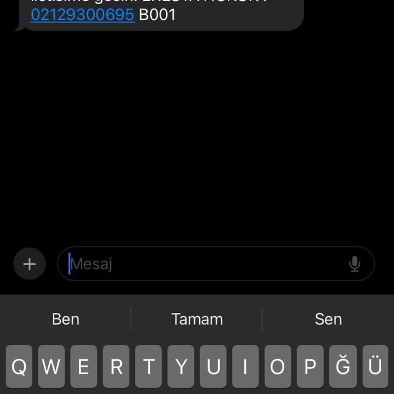 ERESTA (SMS) Erasta Hukuk SMS Şikayeti
