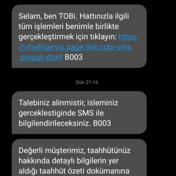 Vodafone İzinsiz İnternet Paketi Ve Hatalı Tarife Geçişi