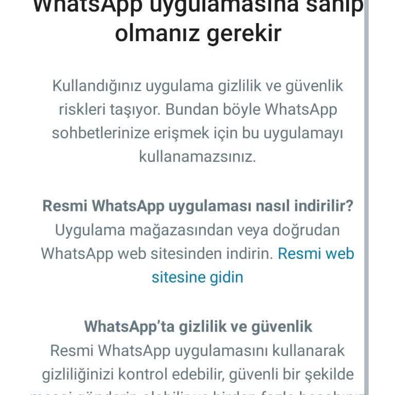 WhatsApp Her Şey Vh