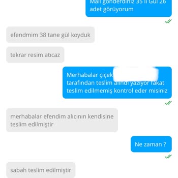 ÇiçekSepeti Teslim Edilmeyen Çiçekler Ortada Yok