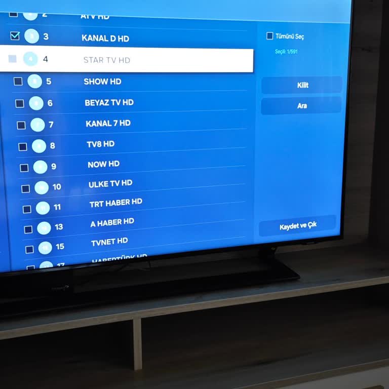 Samsung TV Kanal Silemiyorum