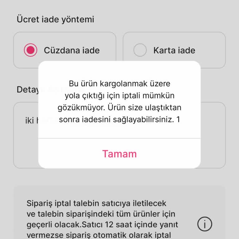 Gardrops Hâlâ Siparişimi Kargoya Vermedi