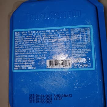 Tahsildaroğlu Beyaz Peynirin Doğal Kötü Tadı