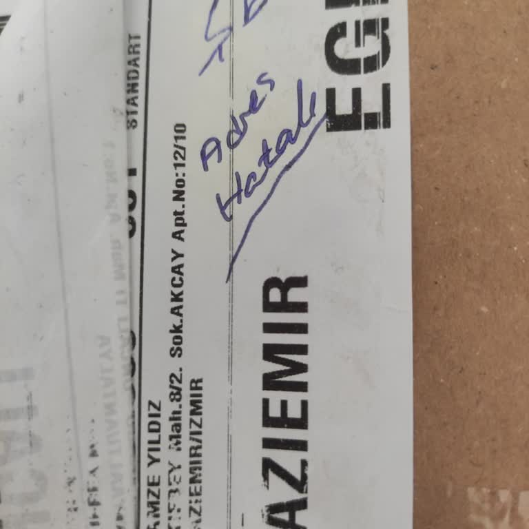 Aras Kargo Gaziemir Şubesinden Şikayet Var