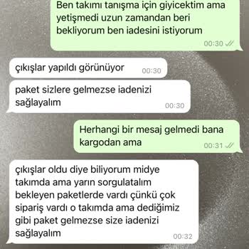 Emine Aydın Ürün İade Problemi