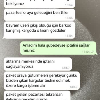Emine Aydın Ürün İade Problemi