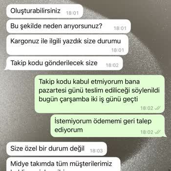 Emine Aydın Ürün İade Problemi