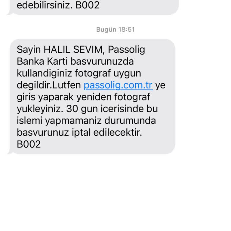 Passolig Fotoğraf Değişimi Yapamıyorum