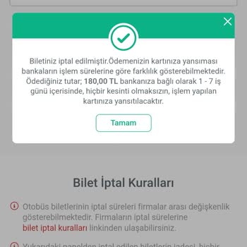 Obilet'te Güvenceye Rağmen İade Sorunu