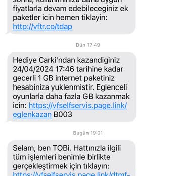 Vodafone Müşterisini Mağdur Bırakıyor