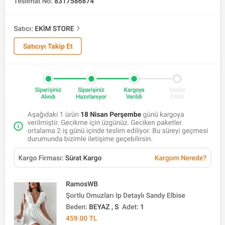 Trendyol Ürünümü Göndermedi Paramı Da İade Etmedi!