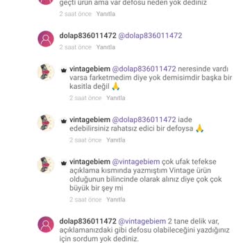 Dolap Defolu Ürün Ve İade Sorunuyla 105 Lira Kaybım
