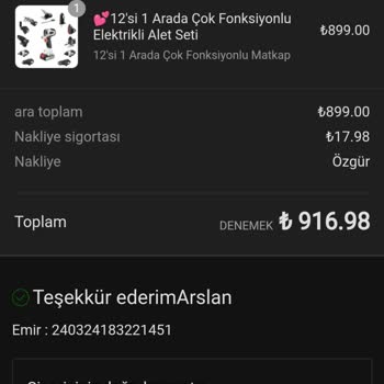 Hogrce.com Horge.com Ürün Teslimi Yapılmadı