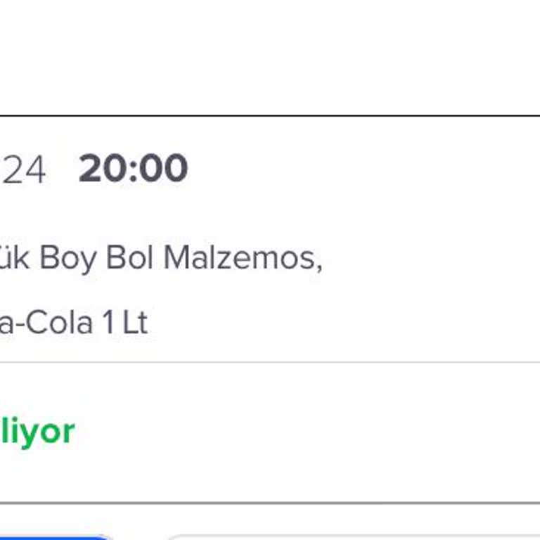 Domino's Sipariş İptal Etmiyor