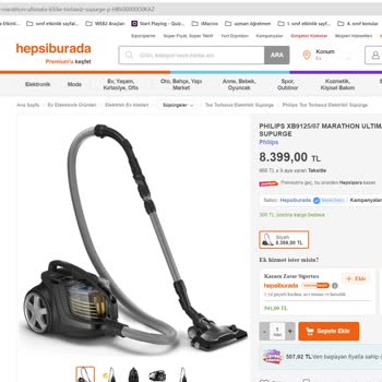 Hepsiburada Adamına Göre Piyasadan Pahalı Fiyat Uygulaması