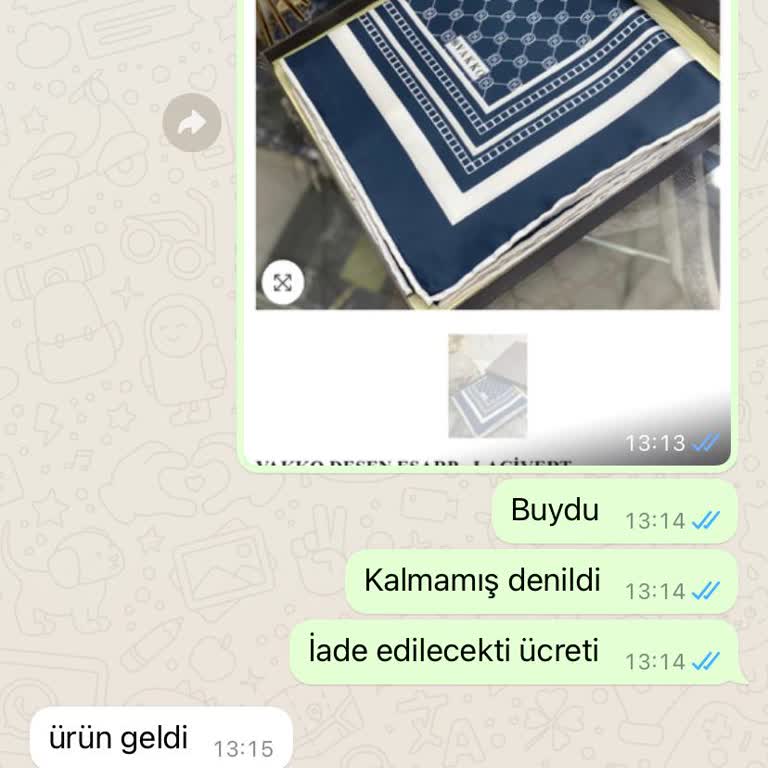 Organic Scarfs Organik Scarf Şikayet
